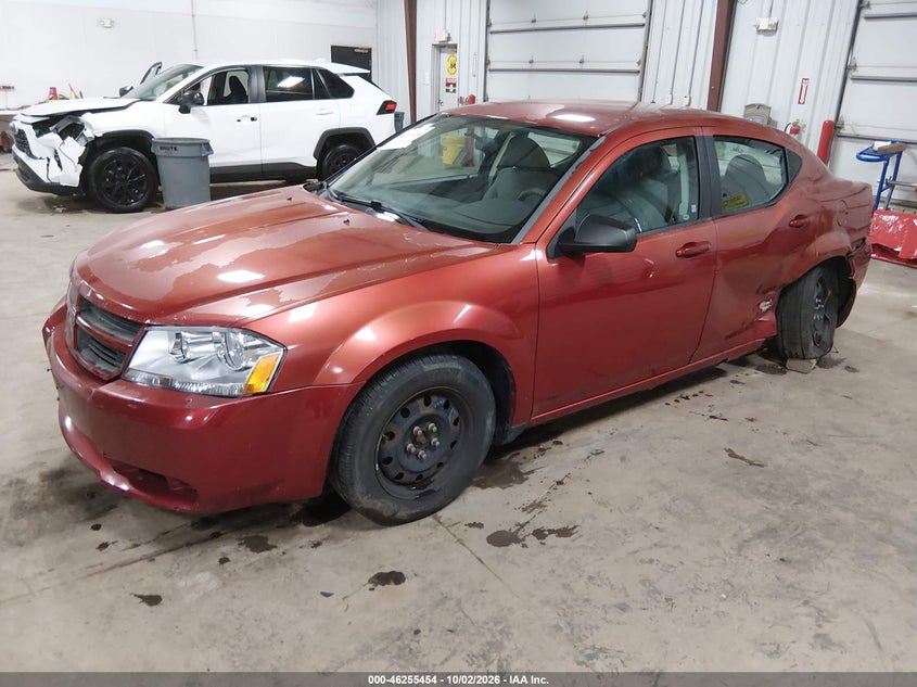 DODGE AVENGER 2008 VIN 1B3LC46K28N102615