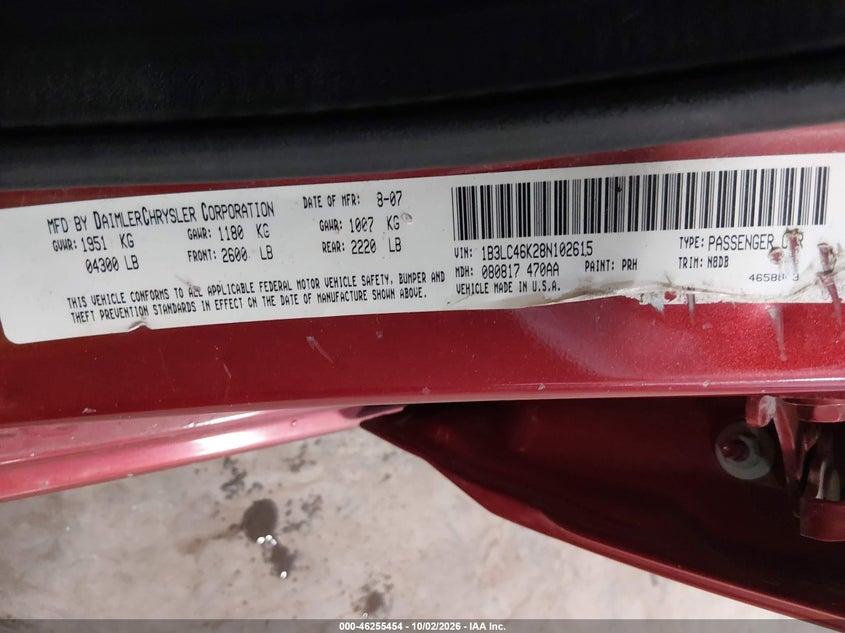 2008 DODGE AVENGER SE · Фото 9