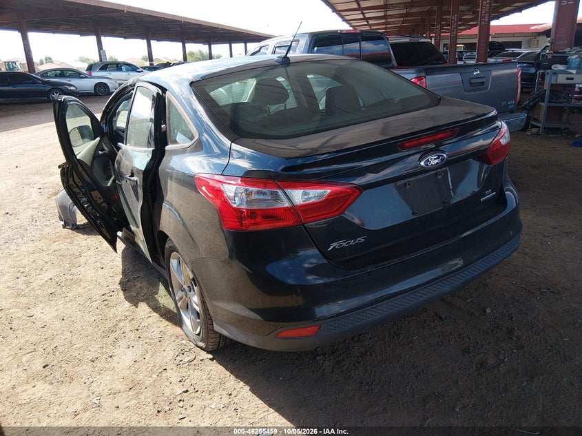 Vin: 1fadp3f27el397452, lot: 46755485, ford focus se 20143