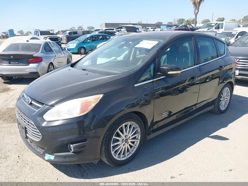 Vin: 1fadp5cu6dl535465, lot: 46755486, ford c-max energi sel 20132