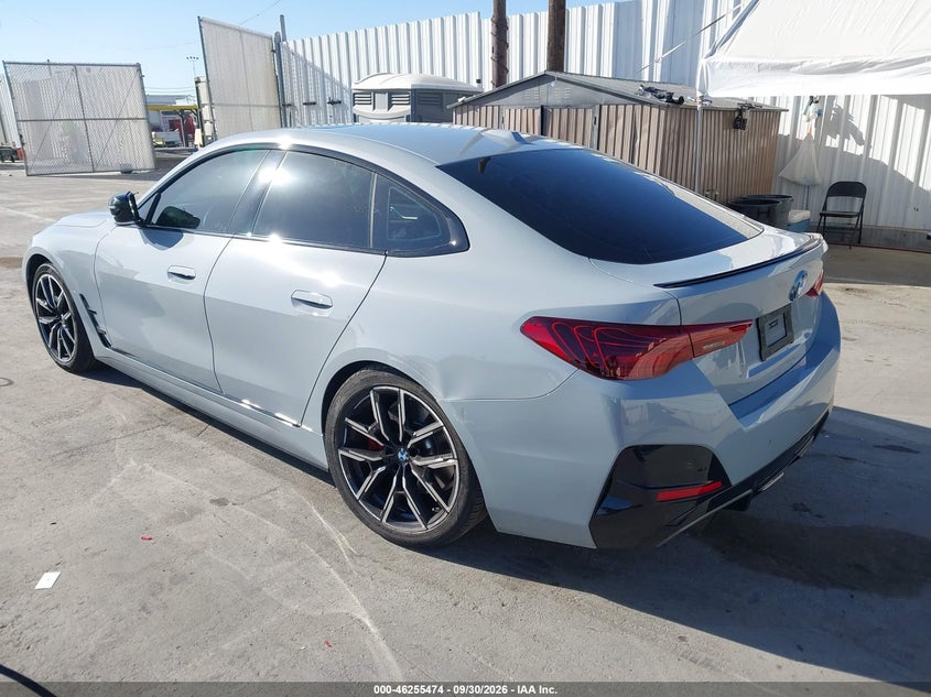 Vin: wby23hd09sfu62726, lot: 46755500, bmw i4 gran coupe edrive40 20253