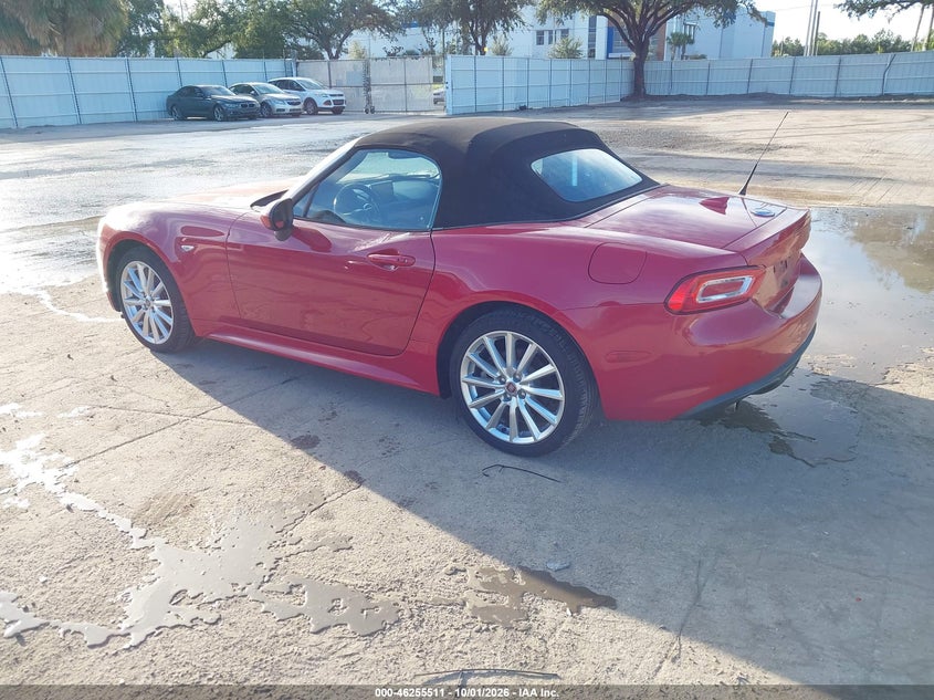 Vin: jc1nfaek9j0134766, lot: 46755537, fiat 124 spider lusso 20183