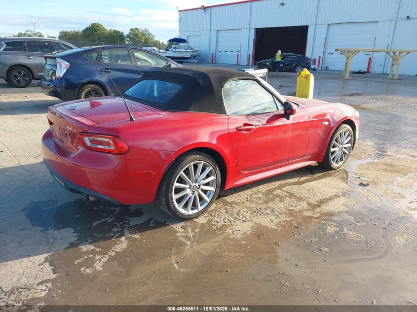 Vin: jc1nfaek9j0134766, lot: 46755537, fiat 124 spider lusso 20184