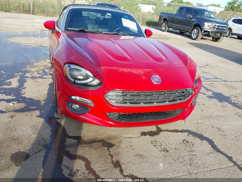 FIAT 124 SPIDER 2018 VIN JC1NFAEK9J0134766