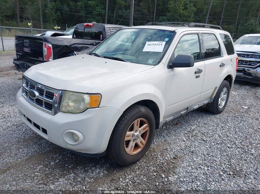 Vin: 1fmcu0dg8akc61161, lot: 46755550, ford escape xlt 20102