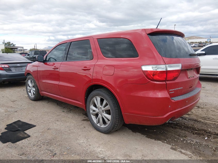 DODGE DURANGO 2011 VIN 1D4RE3GG2BC687564