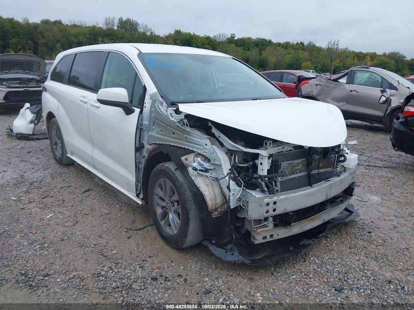 Vin: 5tdkrkec6ns122444, lot: 46755681, toyota sienna le 2022 img_1