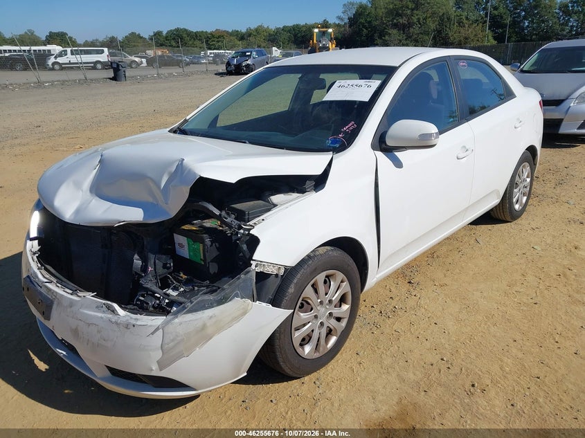 Vin: knafu4a20a5847706, lot: 46755702, kia forte ex 20102