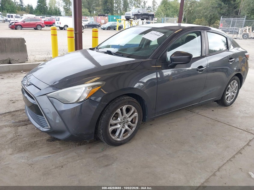2016 Scion Ia, Right Side, IAAI, VIN 3MYDLBZV5GY126990 — photo 2