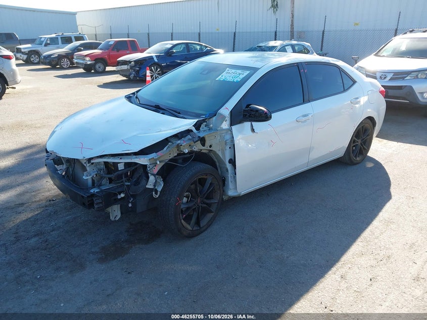 Vin: 5yfburhe4jp763793, lot: 46755731, toyota corolla se 20182