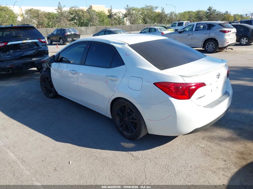 Vin: 5yfburhe4jp763793, lot: 46755731, toyota corolla se 20183