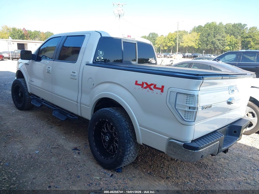 Vin: 1ftfw1et4dfb80152, lot: 46755767, ford f-150 lariat 20133