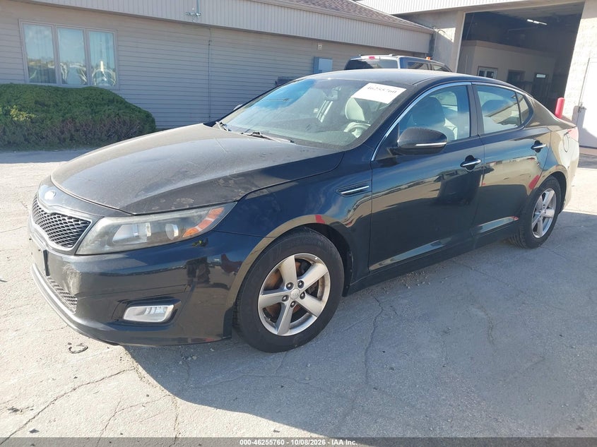 2014 Kia Optima Lx, Normal Wear & Tear, IAAI, VIN 5XXGM4A74EG305206 — photo 2