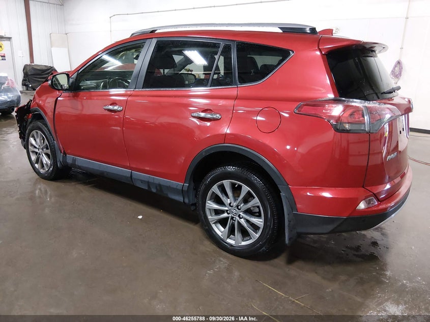 Vin: jtmdfrev1hj138256, lot: 46755814, toyota rav4 limited 20173