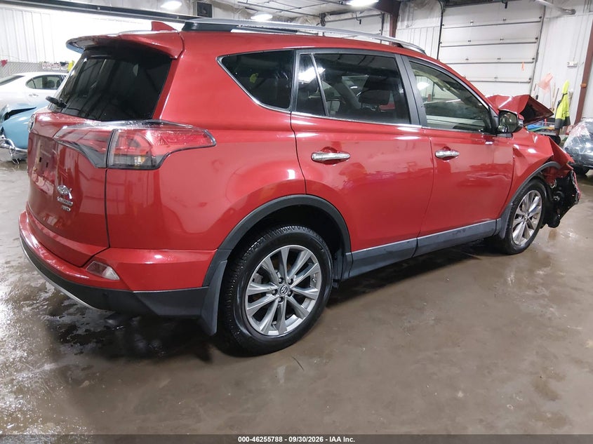 Vin: jtmdfrev1hj138256, lot: 46755814, toyota rav4 limited 20174
