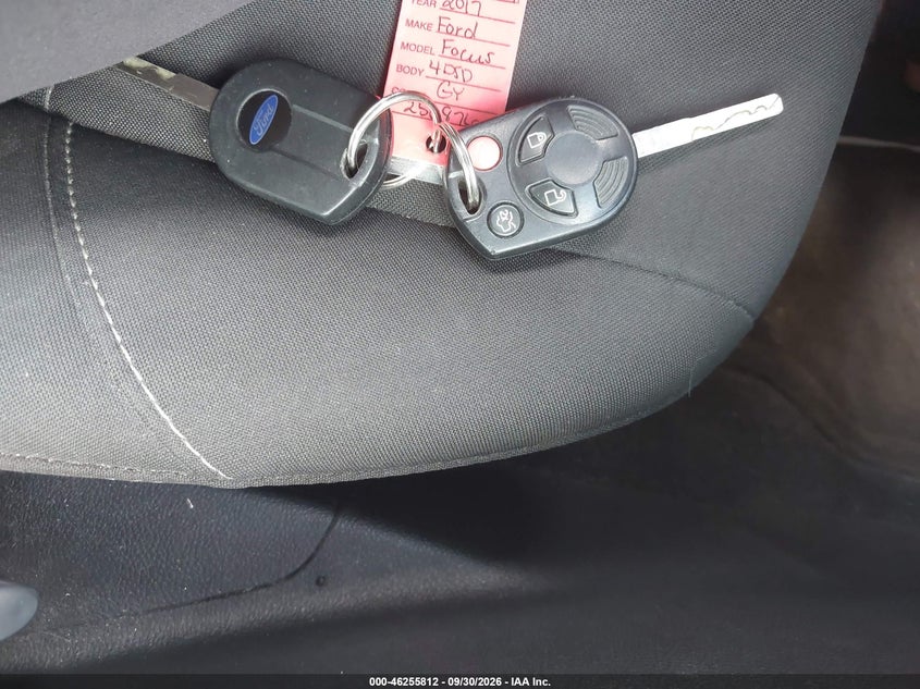 FORD FOCUS 2017 VIN 1FADP3FE6HL250876