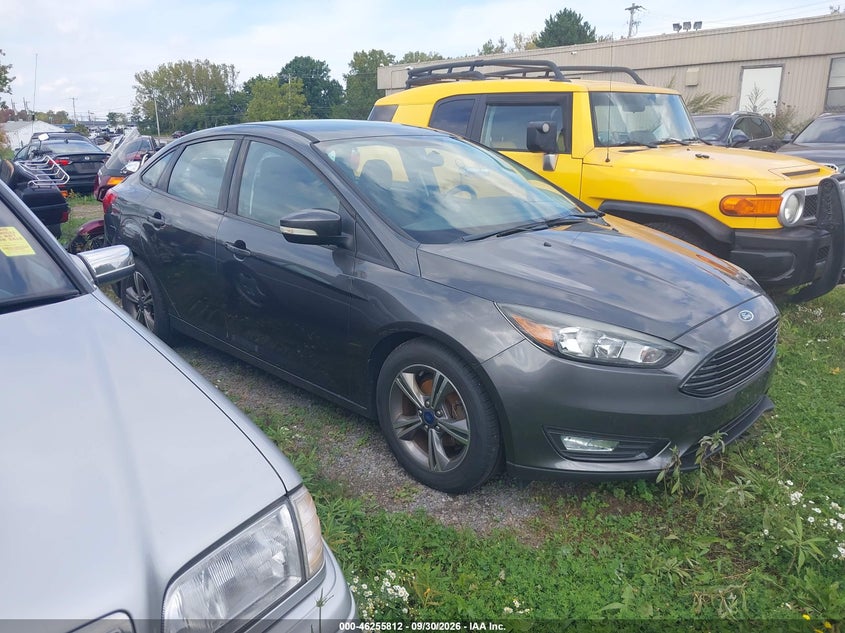 Vin: 1fadp3fe6hl250876, lot: 46755838, ford focus se 20171