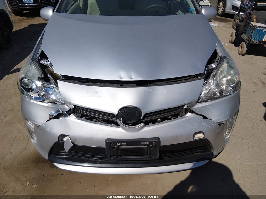 TOYOTA PRIUS 2012 VIN JTDKN3DUXC5476756