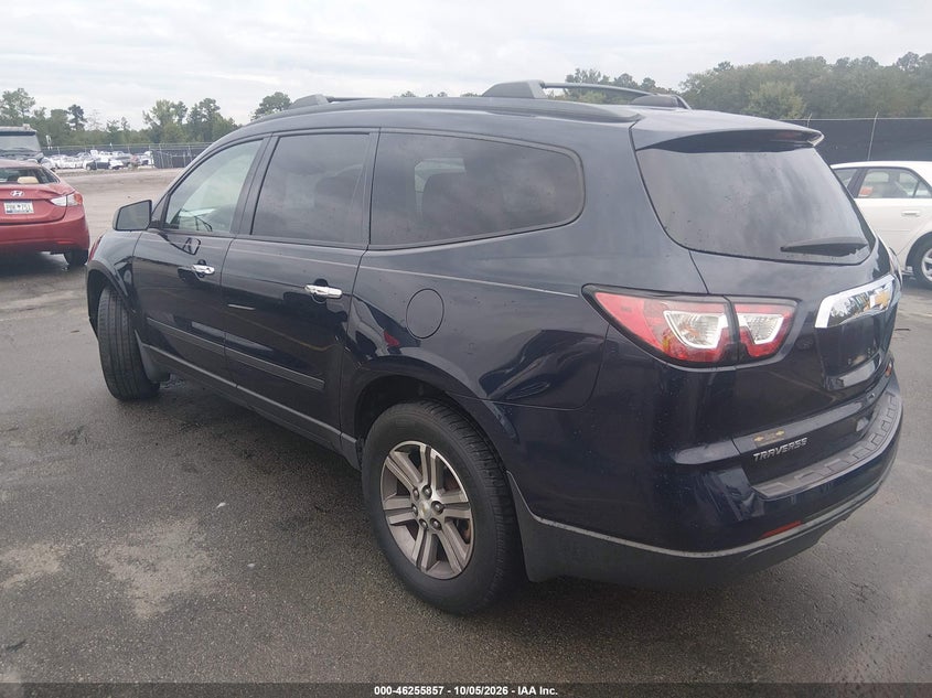 Vin: 1gnkrfkd5hj148093, lot: 46755883, chevrolet traverse ls 20173