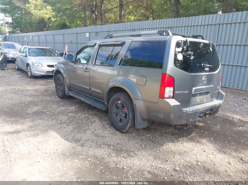 NISSAN PATHFINDER 2005 VIN 5N1AR18W95C702330