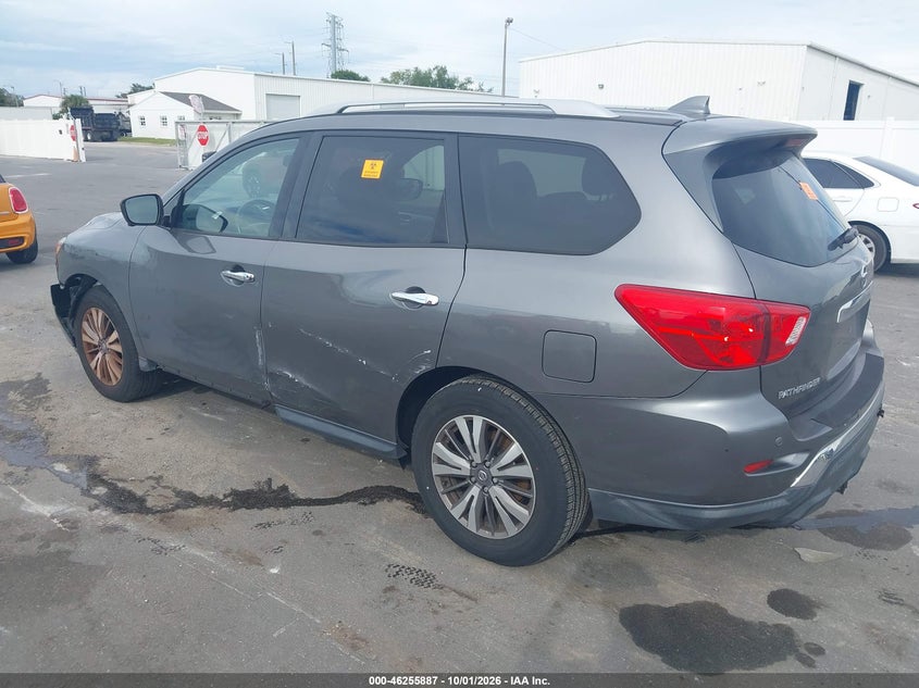 Vin: 5n1dr2mn1kc632088, lot: 46755913, nissan pathfinder sl 20193