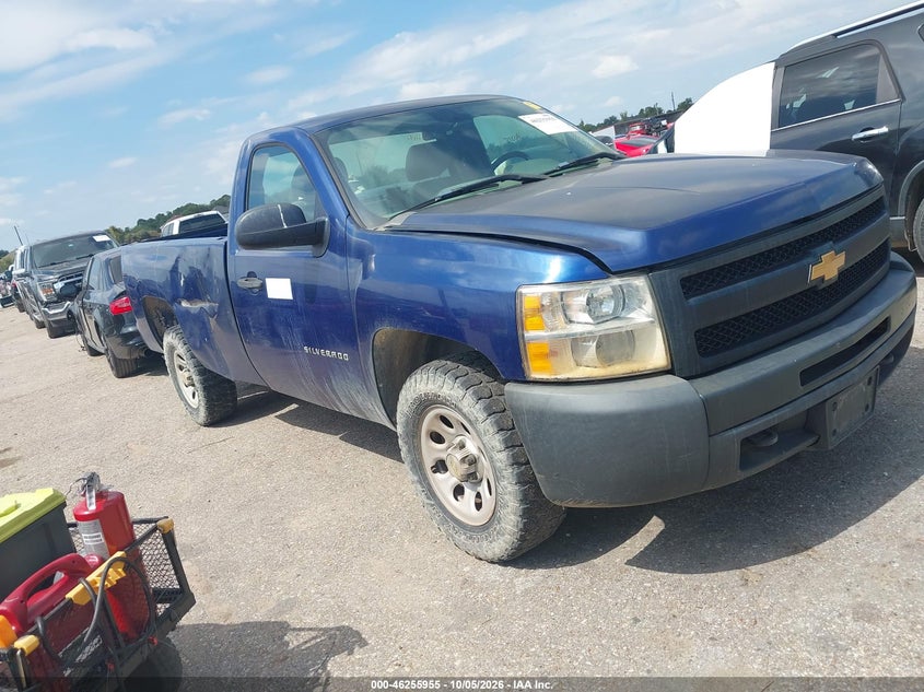 Vin: 1gcncpex7dz205196, lot: 46756030, chevrolet silverado 1500 work truck 20131