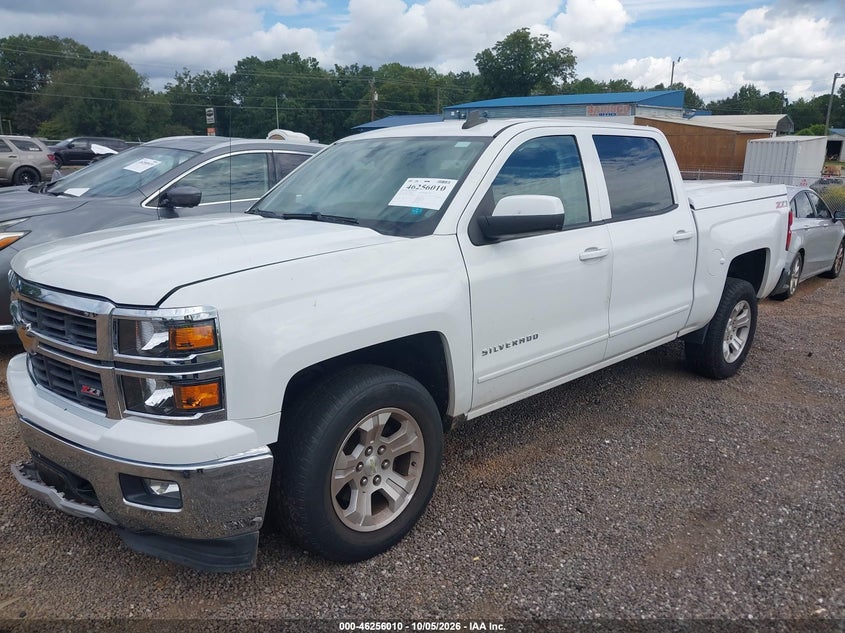Vin: 3gcpcrec2fg198520, lot: 46756079, chevrolet silverado 1500 2lt 20152