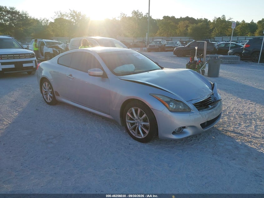 2012 INFINITI G37 auction photo 1