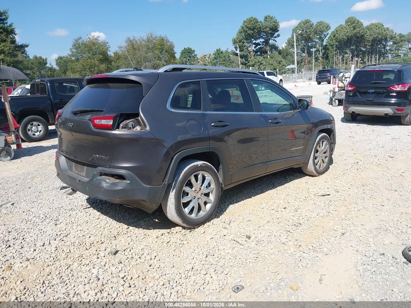 Vin: 1c4pjldb3fw696089, lot: 46756127, jeep cherokee limited 20154
