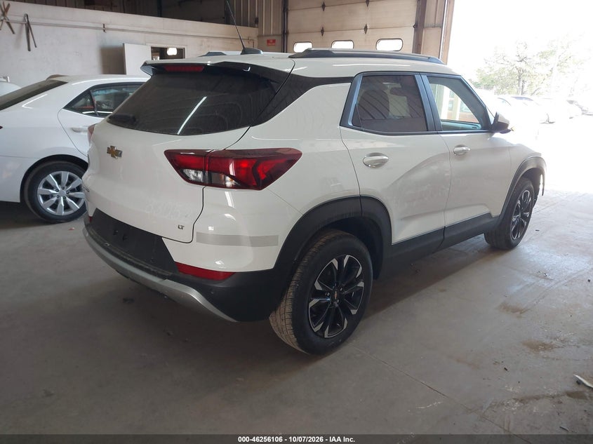 Vin: kl79mrsl2pb037859, lot: 46756175, chevrolet trailblazer awd lt 20234