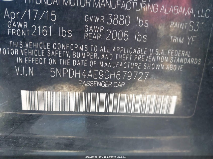 2016 HYUNDAI ELANTRA VALUE EDITION · Фото 9