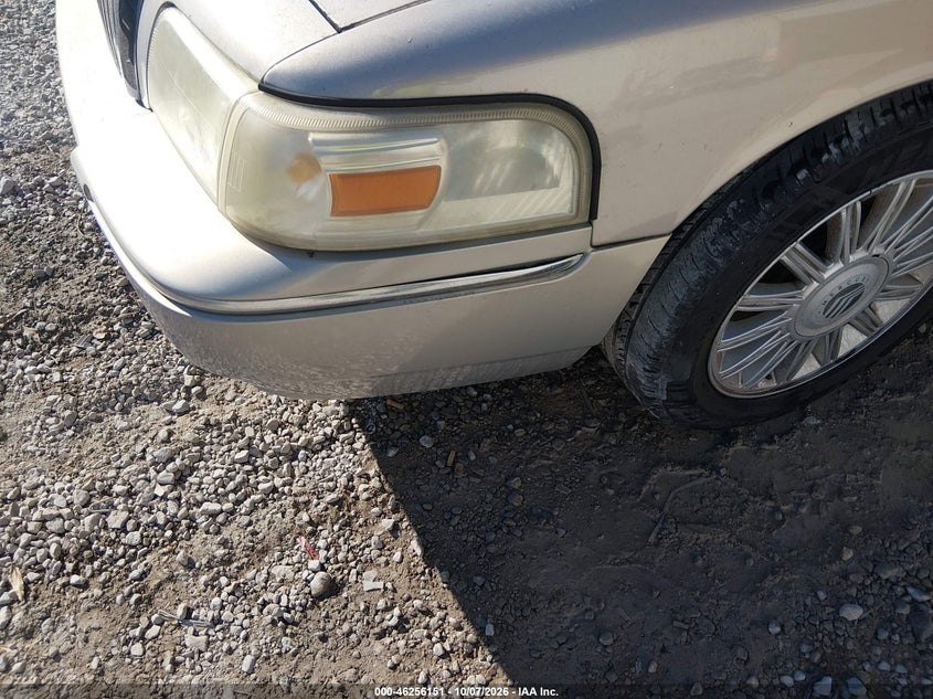 MERCURY GRAND MARQUIS 2009 VIN 2MEHM75V99X628124