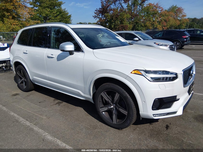 Vin: yv4a22pm9g1058225, lot: 46756233, volvo xc90 t6 r-design 20161