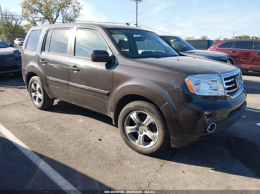 Vin: 5fnyf4h51db073796, lot: 46756257, honda pilot ex-l 20131
