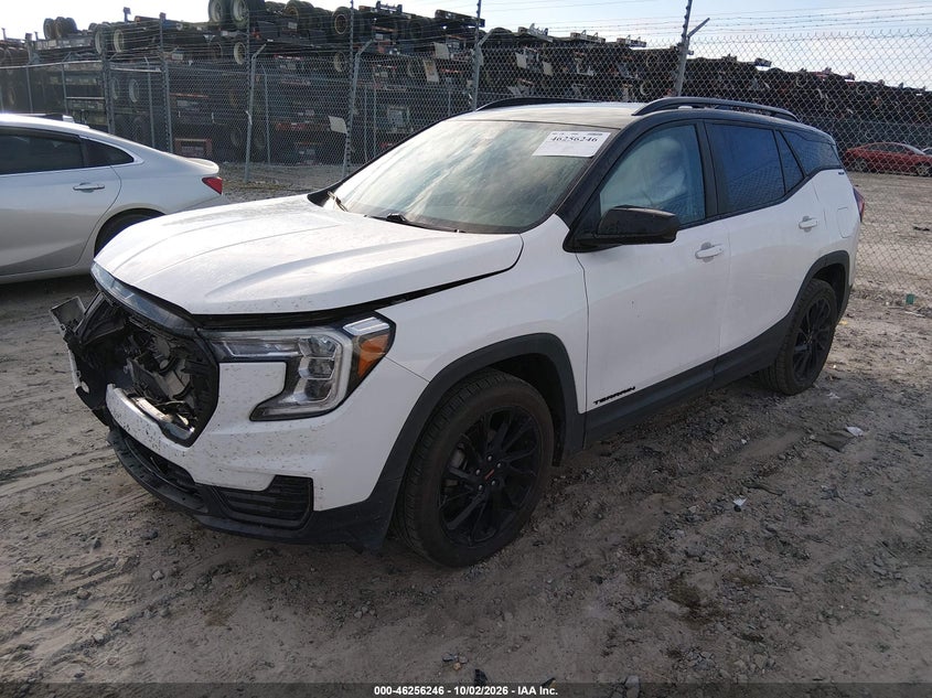 Vin: 3gkalmeg8pl170813, lot: 46756315, gmc terrain fwd sle 20232