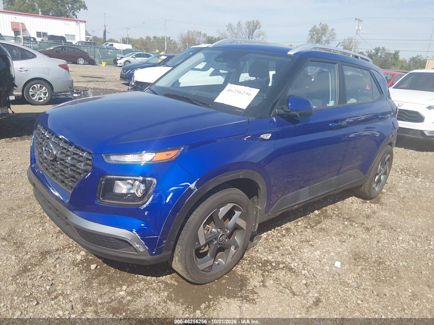 Vin: kmhrc8a35su392020, lot: 46756325, hyundai venue sel 20252