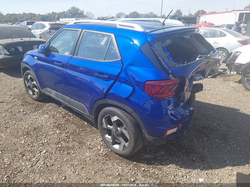 Vin: kmhrc8a35su392020, lot: 46756325, hyundai venue sel 20253