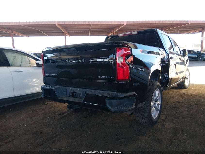Vin: 3gcpwbek7lg251018, lot: 46756326, chevrolet silverado 1500 2wd  short bed custom 20204