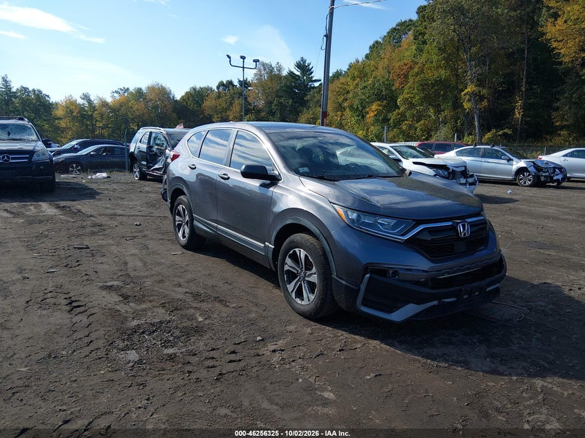 Vin: 5j6rw2h2xll009406, lot: 46756394, honda cr-v awd lx 20201