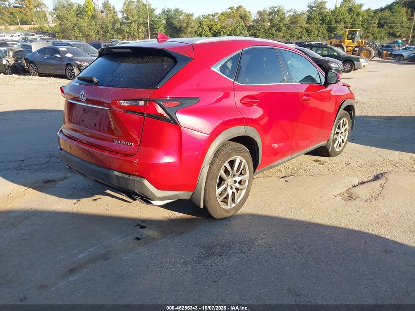 Vin: jtjbarbz1f2032245, lot: 46756412, lexus nx 200t 20154