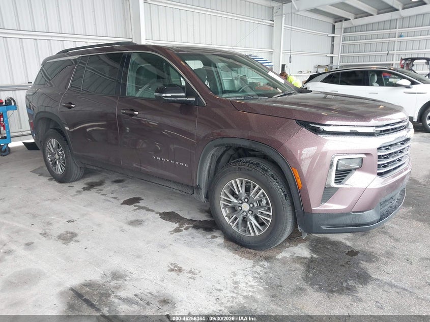 Vin: 1gnergks2rj143601, lot: 46756433, chevrolet traverse fwd lt 20241
