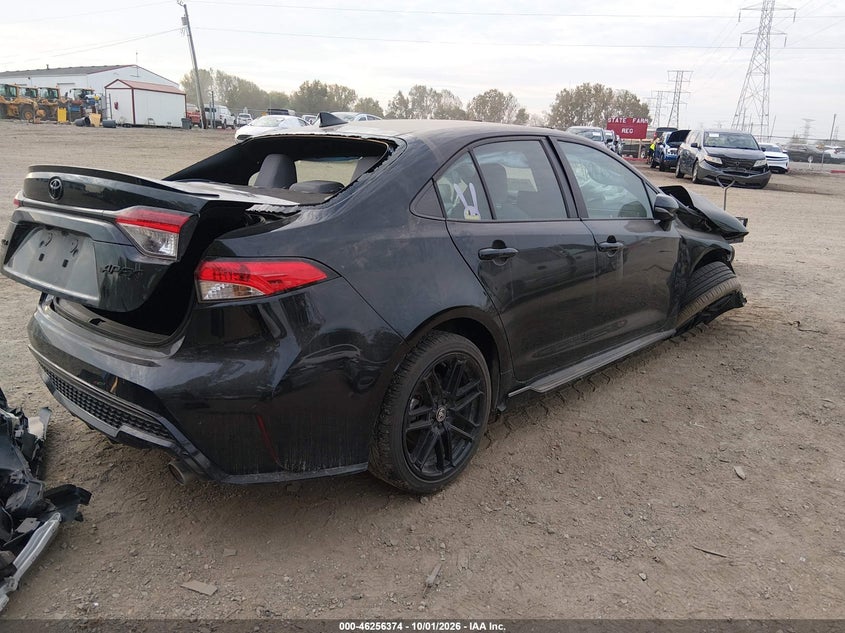 Vin: 5yfs4mce0np133933, lot: 46756443, toyota corolla se apex edition 20224