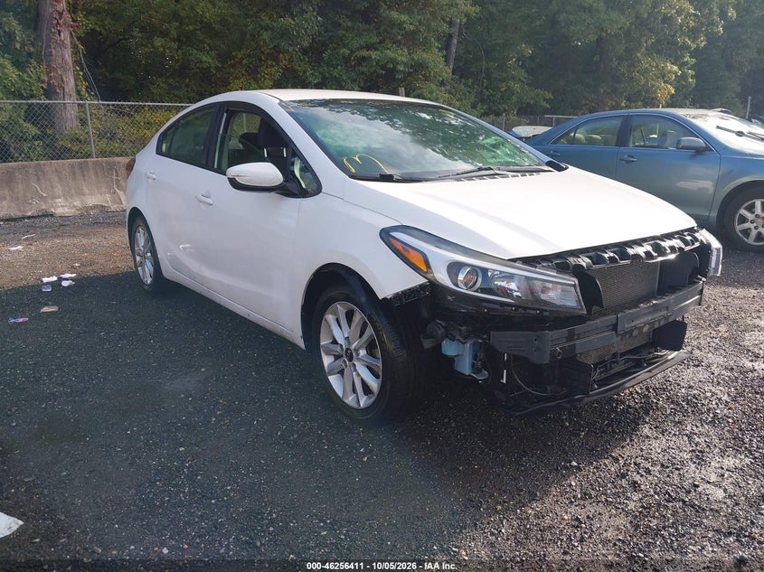 Vin: 3kpfl4a77he153045, lot: 46756480, kia forte lx 20171