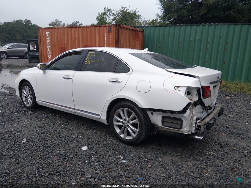 Vin: jthbk1eg8b2459815, lot: 46756510, lexus es 350 20113