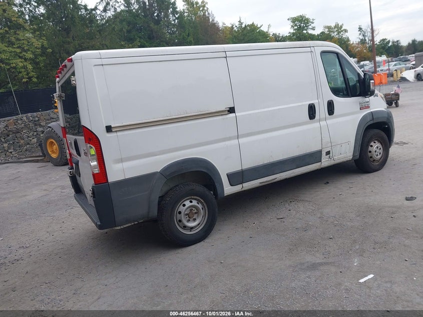 RAM PROMASTER 1500 2017 VIN 3C6TRVAG1HE511870