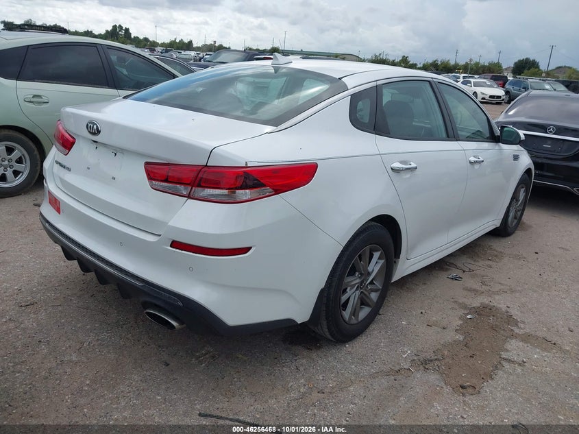 Vin: 5xxgt4l39kg363191, lot: 46756537, kia optima lx 20194