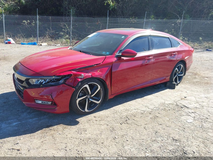 Vin: 1hgcv2e39ja029023, lot: 46756553, honda accord sport 2.0t 20182