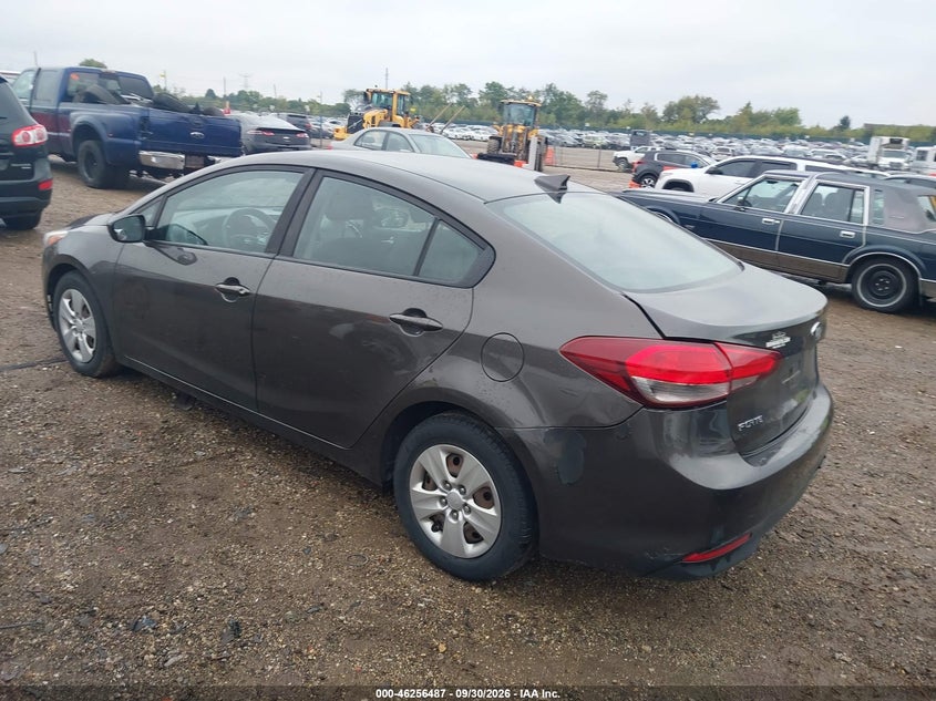 Vin: 3kpfl4a74je164221, lot: 46756556, kia forte lx 20183