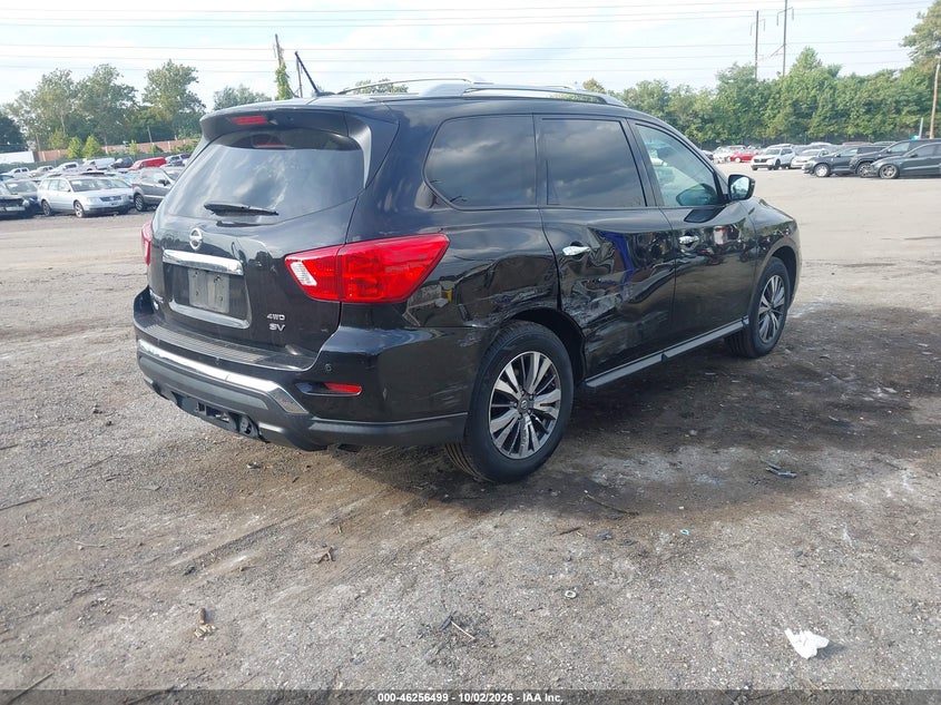 Vin: 5n1dr2mm4hc661925, lot: 46756568, nissan pathfinder sv 20174