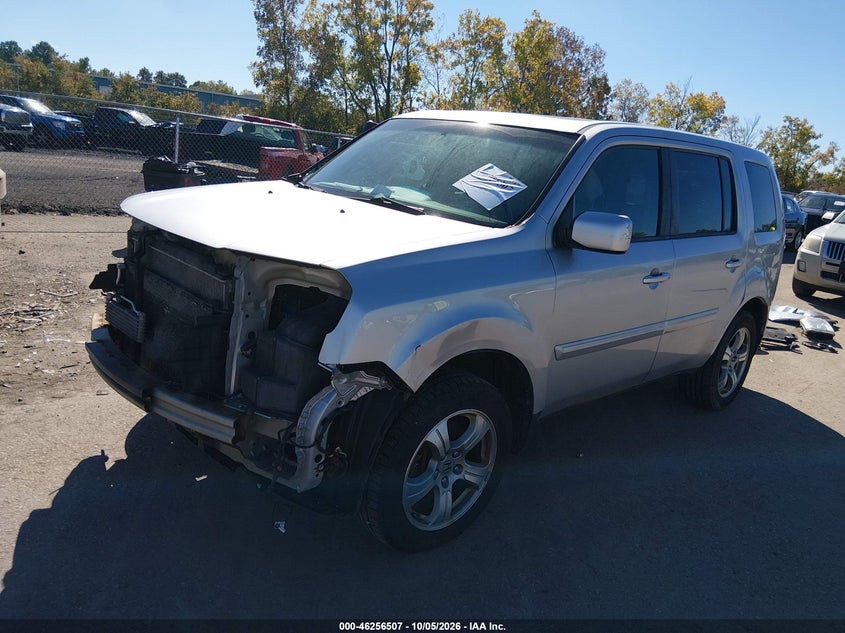 2013 Honda Pilot, Front End, IAAI, VIN 5FNYF4H5XDB051182 — photo 2